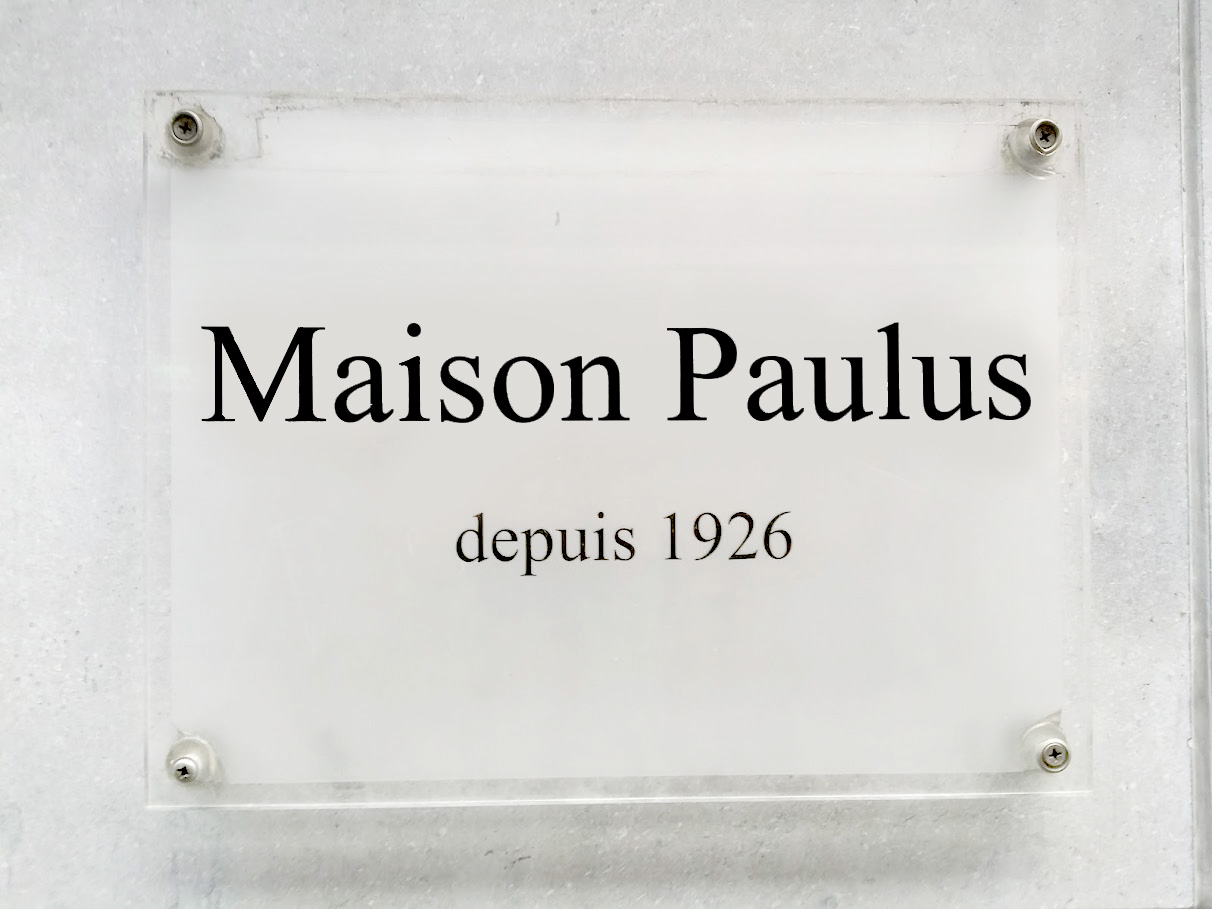 Maison Paulus depuis 1926